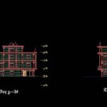 پروژه طراحی معماری ۲ مجتمع اداری رفاهی + سه بعدی  دانلود پروژه