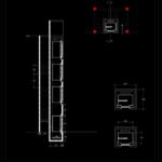 جزئیات اتوکدی طراحی و اجرای آسانسور  دانلود پروژه