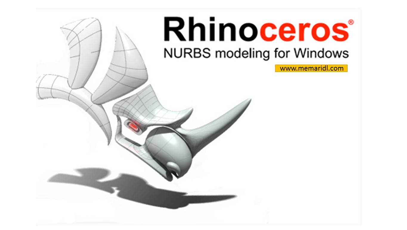 دانلود رایگان نرم افزار راینو Rhinoceros 6.4 + V-Ray 3.40.03  دانلود پروژه
