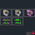 دانلود نقشه اتوکدی مسجد جامع همدان | پلان معماری مسجد جامع همدان DWG  دانلود پروژه