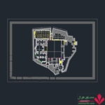 دانلود نقشه اتوکدی مسجد جامع همدان | پلان معماری مسجد جامع همدان DWG  دانلود پروژه