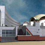 پروژه کامل مسجد جامع شهرک قدس تهران  دانلود پروژه