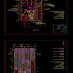 نقشه های اجرایی مجتمع مسکونی 6 طبقه بتنی در 12 واحد , 2 طبقه زیرزمین  دانلود پروژه